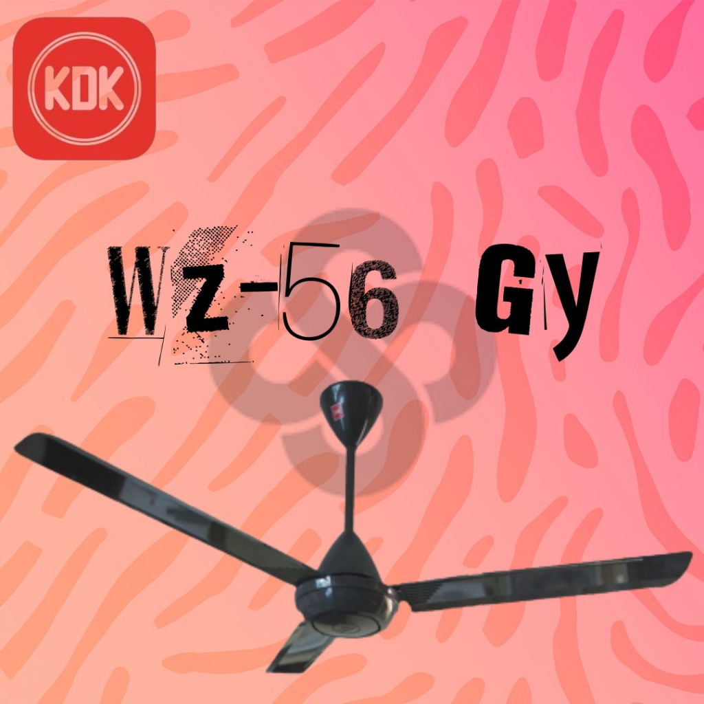 KDK WZ56GY Ceiling Fan 56 inch 5 Speed
