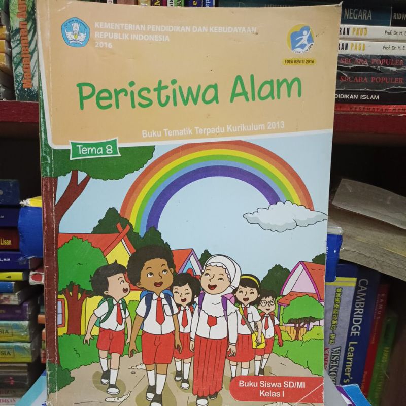Buku tematik terpadu kelas 1 tema 8 2018