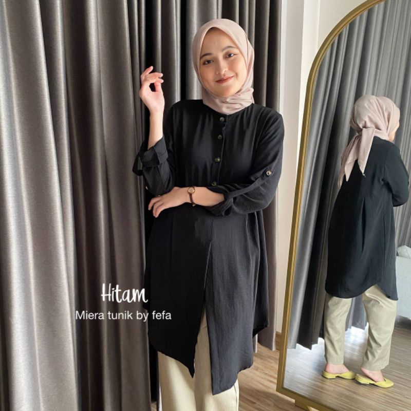 MIERA TUNIK CRINKLE by Fefa style