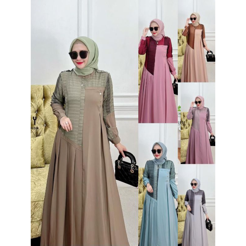 (9) SHIREN Dress Original by ALODY Muslim Fashion -