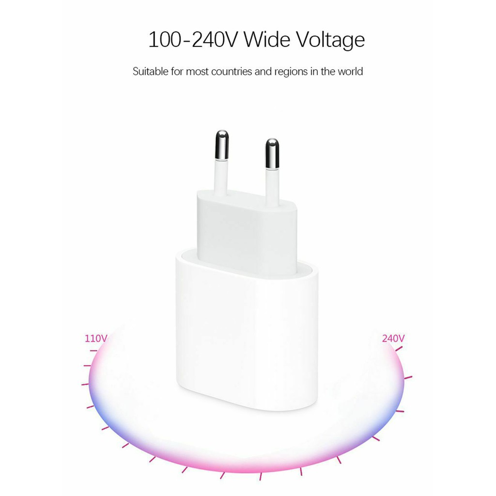 SK 12/20 Watt Charger Iph Fast Charging Usb C To Light Original