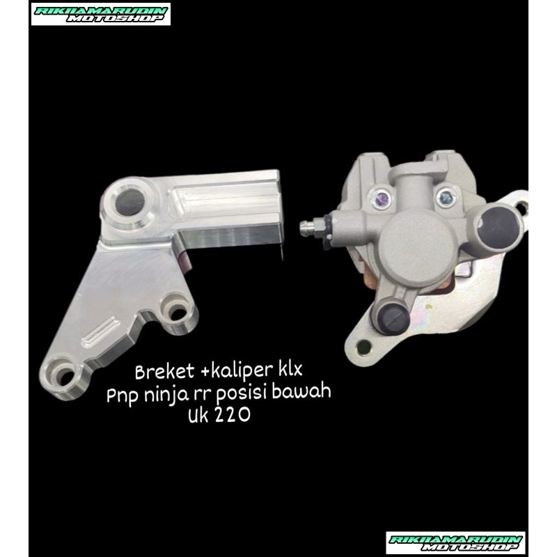 termurah breket kaliper belakang + kaliper KLX original ninja rr / ninja r posisi bawah NGRT