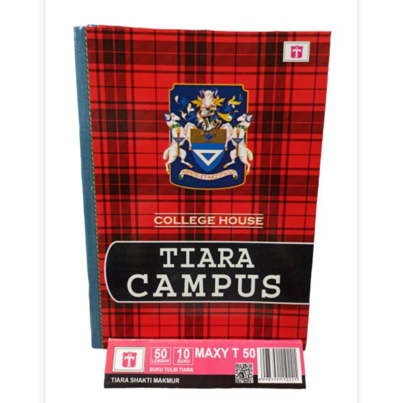 

Buku tulis Tiara Campus BOXY 50 lembar BUKU PANJANG PER PAK