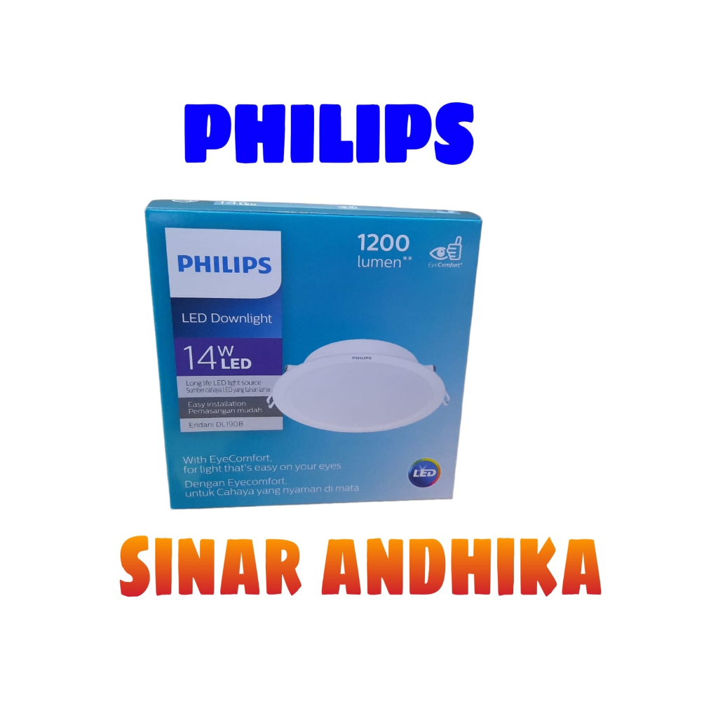 LED DOWNLIGHT 14 WATT PHILIPS DL190B