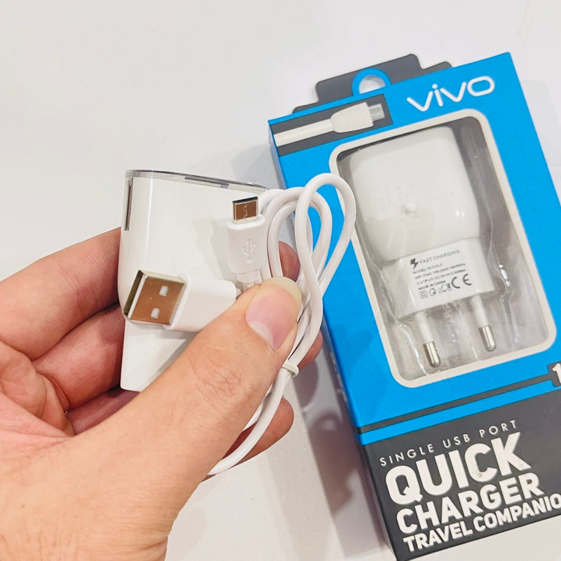 Charger Adaptive Fast Charging USB to Micro Huawei Blue