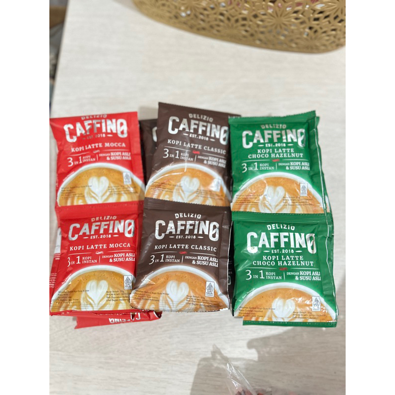KOPI CAFFINO HAZELNUT, MOCHA, CLASSIC RENTENG