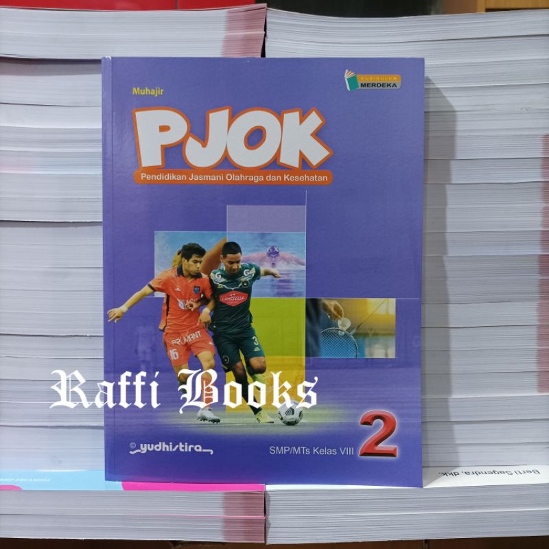 Buku PJOK Kelas 2/VIII 8 SMP Yudhistira Kurikulum Merdeka