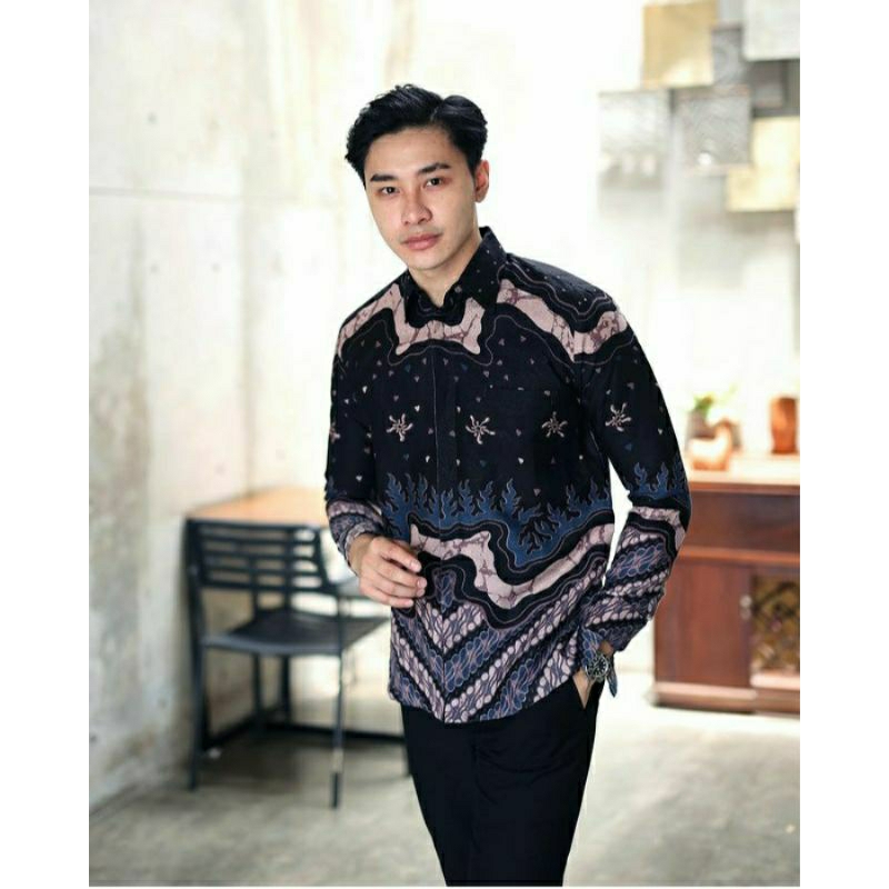 Kemeja Batik Pria Terbaru Bahan Dobby Premium