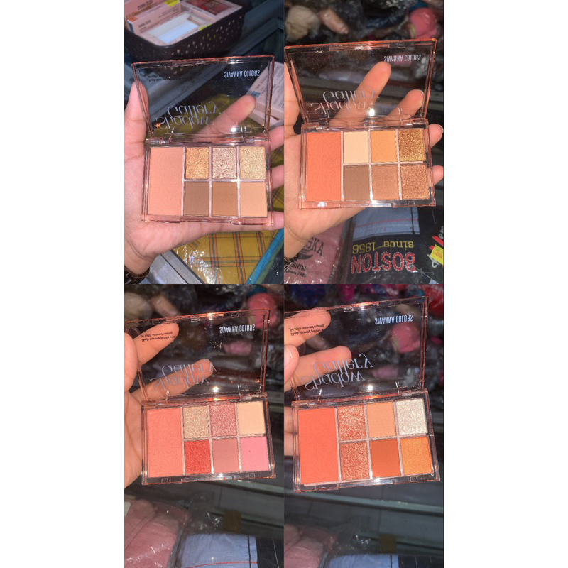 SHADOW GALLERY Eye palate SIVANA COLORS (eyeshadow sekaligus Blush on) 2 in 1