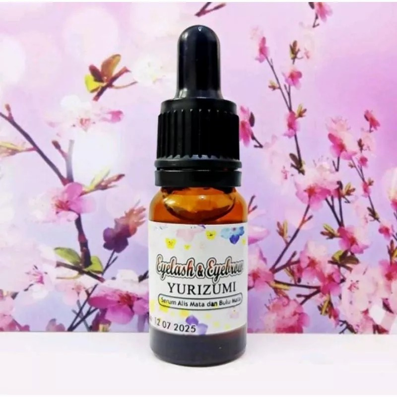 LS YURIZUMI Serum Bulu Mata Alis Eyelash Eyebrow Serum Penumbuh Bulu GRATIS SIKAT BULU