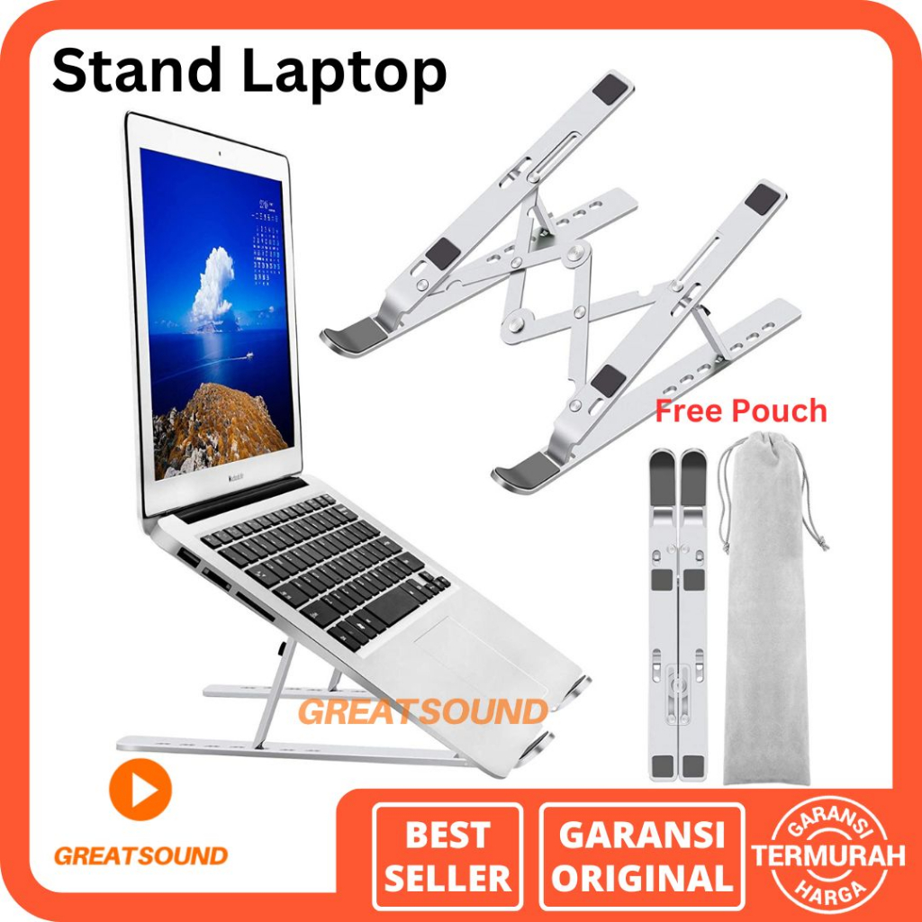 Stand Holder Laptop Portable Stand Laptop Aluminium Stand Holder Ipad Stand Holder Tablet Stand Laptop Holder