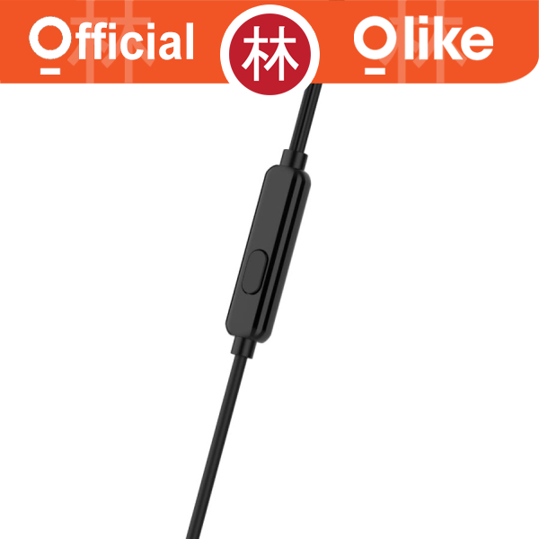 Olike E10 Wired Earphone 3.5MM Mic Noise Reduction &amp; Clear Voice Call