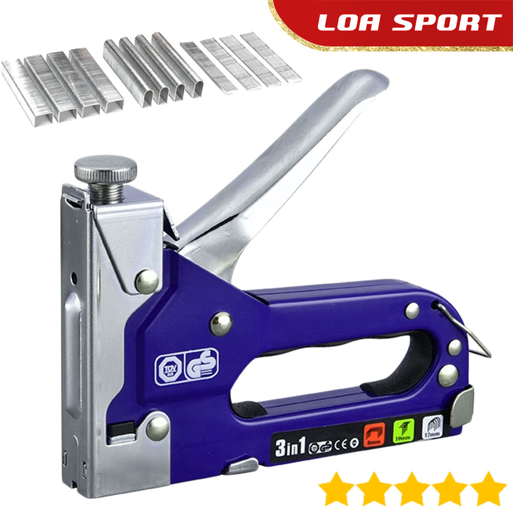 

Staples Tembak Staple Gun 3 in 1 Stainless Bonus Isi Staples T U D
