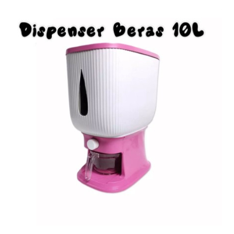 [ OBJ ] NEW Dispenser Beras 10kg - Tempat Penyimpanan Beras (Rice Box)