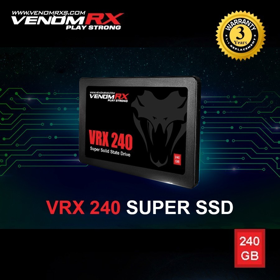 SSD 240gb venom rx 2.5 INC
