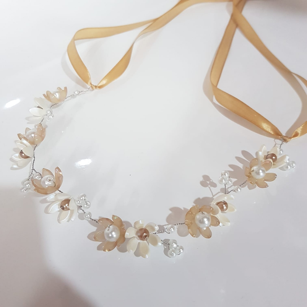 Tiara rambut I Hiasan kepala I Hairpiece I Hairvine pesta