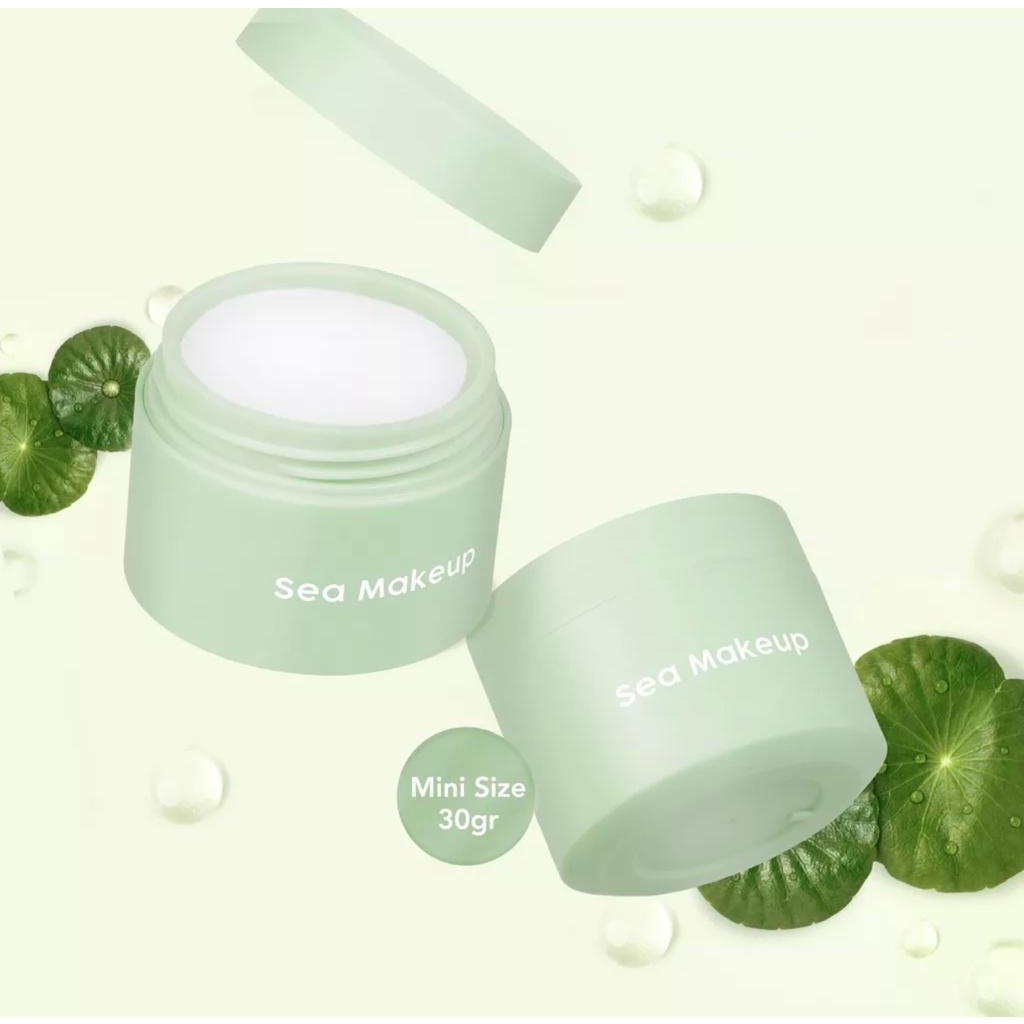 Sea Makeup Cleansing Balm Pembersih Make Up Remover Kulit Berjerawat Membantu menghapus makeup secara mudah