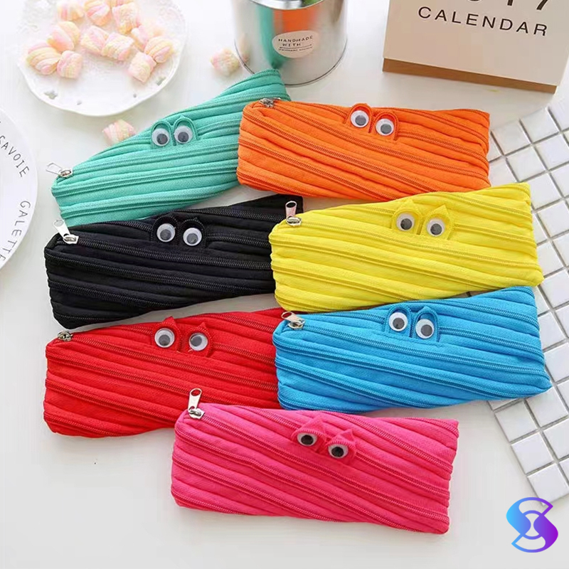 

Tempat pensil tali/Tempat Pensil Kotak Pensil Pencil Case Kostak Anak Atk Sekolah Kuliah Kantor Kerja-Suning Mall