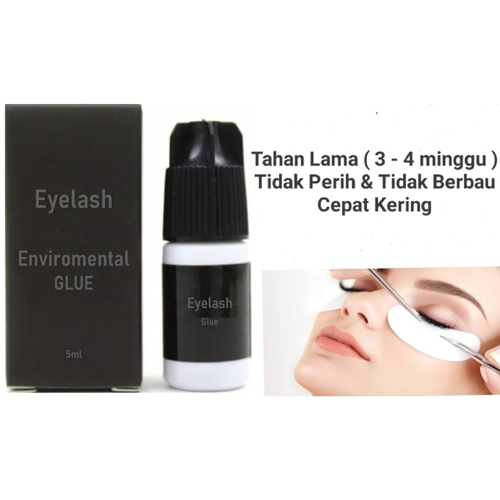 Lem Bulu Mata Tanam Enviromental Lama Tidak Perih / Eyelash Extention Glue