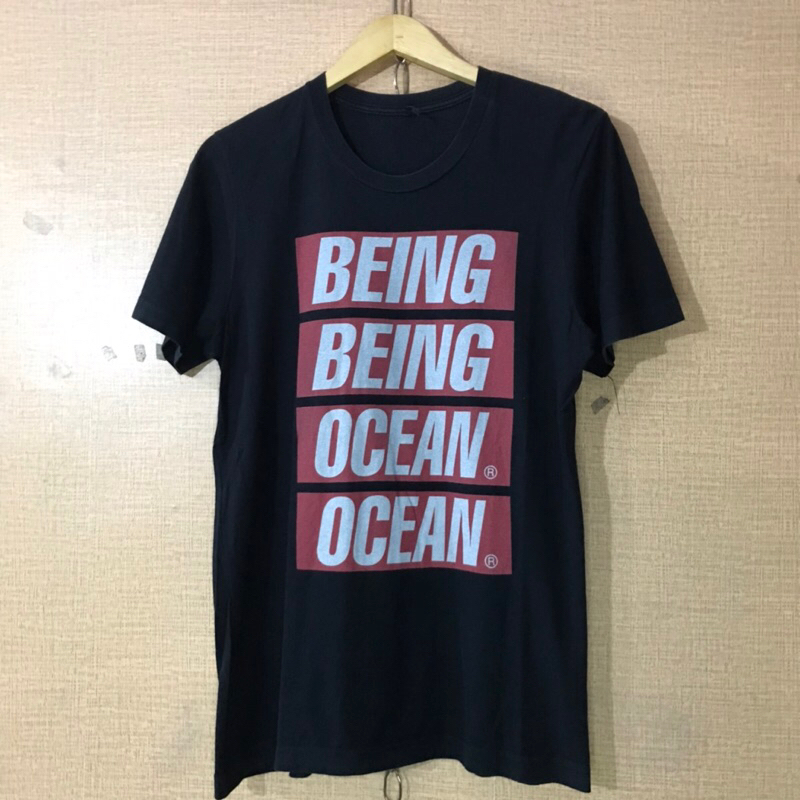 KAOS BAJU BAND HARDCORE BEING AS AN OCEAN MORE THAN LIFE BELMONT CAPSIZE OFFICIAL VINTAGE ITEM OFFIC