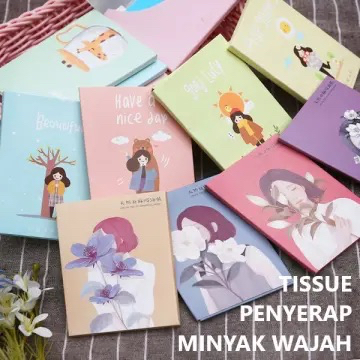 `ღ´ PHINKL `ღ´  Kertas Minyak Paper Oil karakter pengangkat minyak di wajah