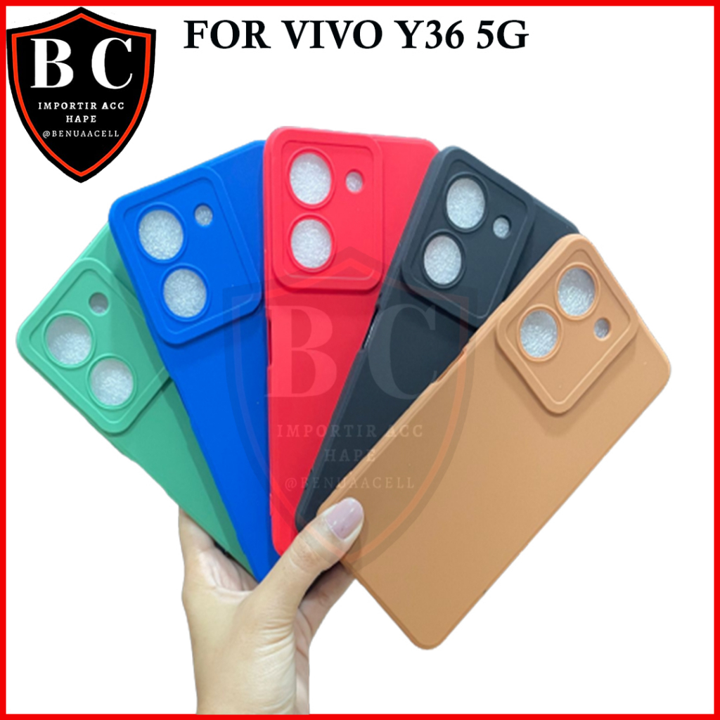 CASE VIVO Y36 4G  - SOFTCASE PRO CAMERA VIVO Y27 5G Y36 5G 2023 Y16 Y22 Y22S Y35 2022