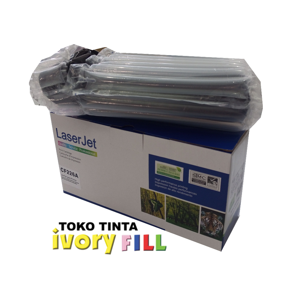 toner kompatible HP 26A CF 226A M402 M426 laserjet LBP212dw LBP214dw lengkap