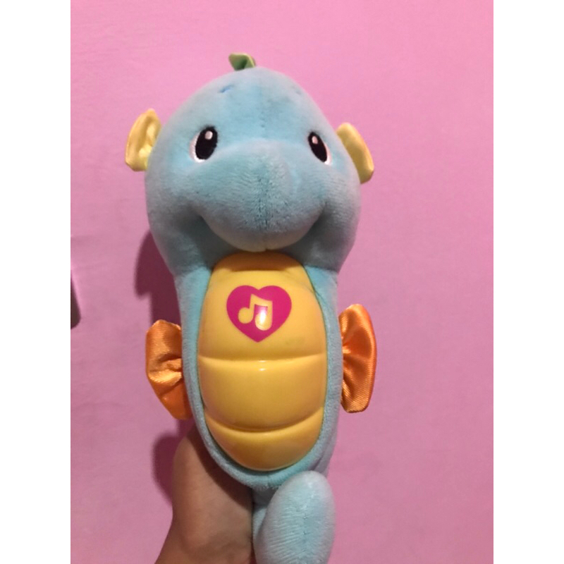 preloved Fisher-Price boneka Seahorse Blue