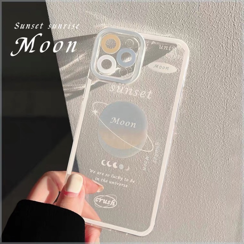 [TPC] NEW! Phone Case Iphone HP Sunset Moon Cute Case For iPhone 13 12 11 PRO MAX XR X XS MAX 8 PLUS 7 PLUS 8 7