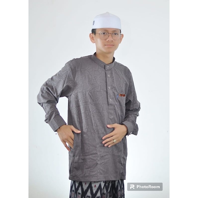 KOKO KURTA AMMU / KOKO SANTRI LENGAN PANJANG / baju atasan muslim