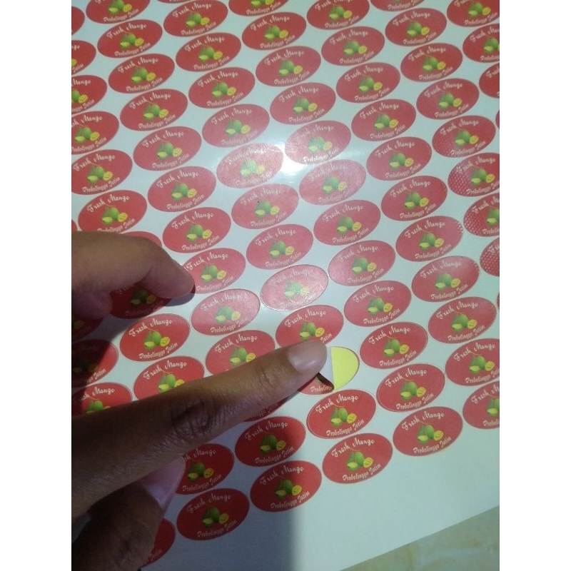 

label stiker kemasan bontax A3+