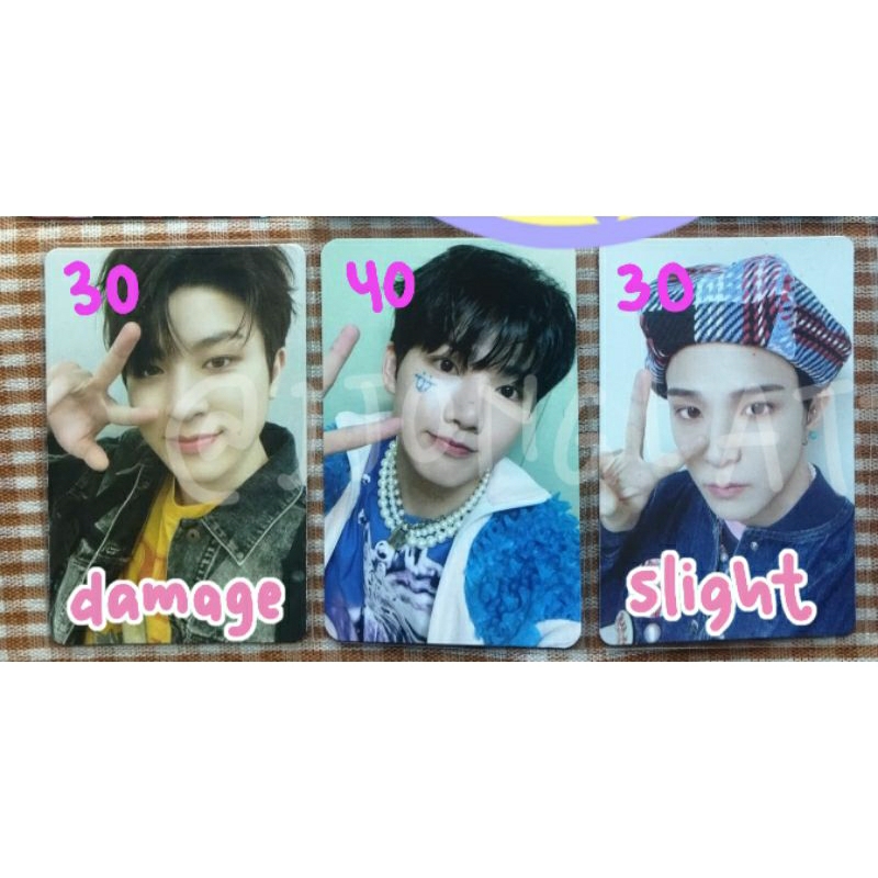 PC Treasure Jikjin Hello Asahi Baret PB Deep Blue Kit Kihno Junghwan TC Trading Card Selca Junkyu