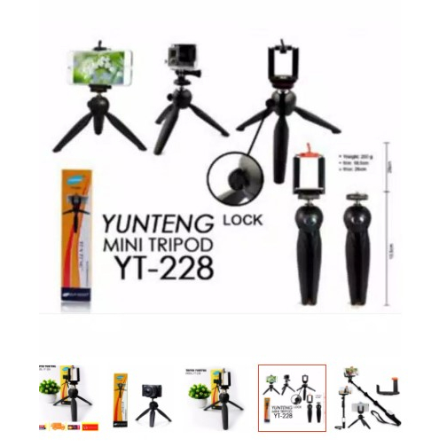 TRIPOD HOLDER HP YUNTENG 288 PLUS HOLDER U