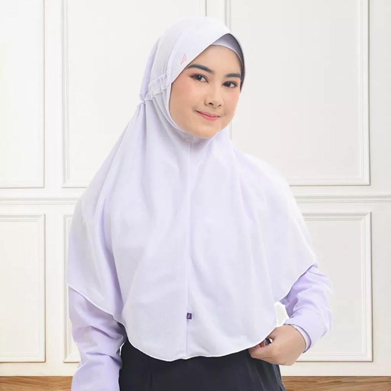 JILBAB SEKOLAH RABBANI INNOVA LX TALI TERTUTUP ORIGINAL