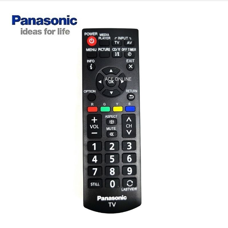 REMOT REMOTE TV PANASONIC NEW ORIGINAL ASLI