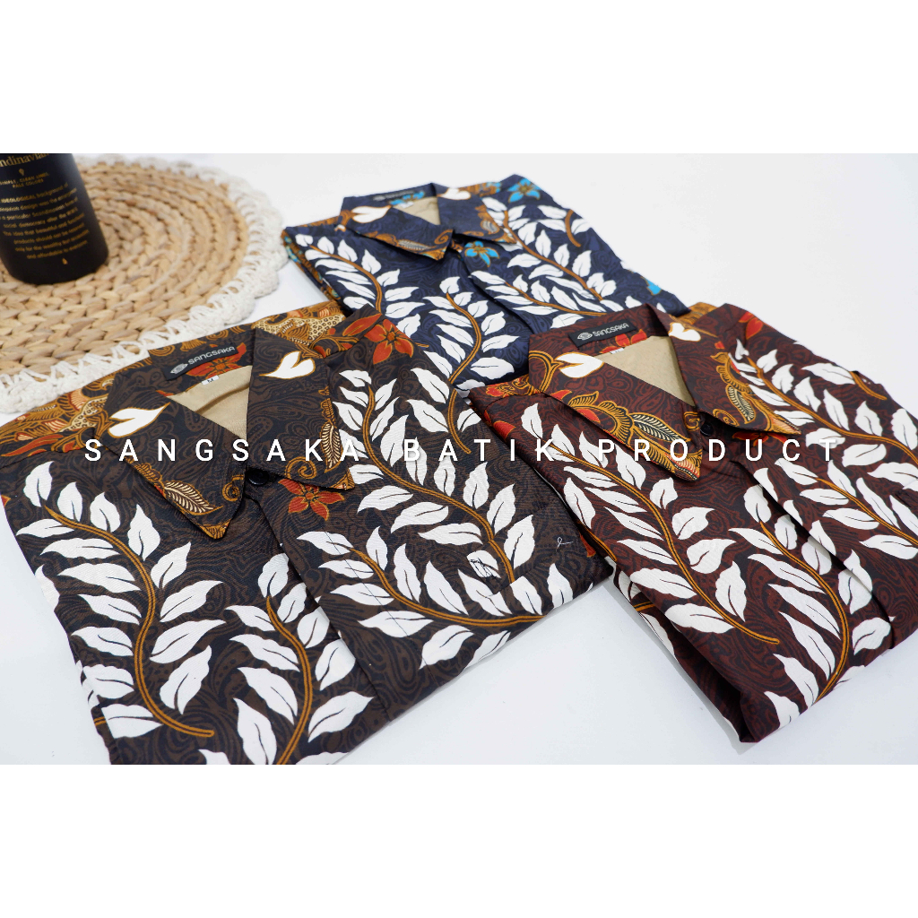 Batik couple / batik simple / baju batik couple / batik set / batik lengan panjang / rok set