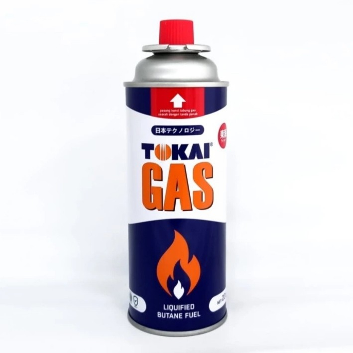 Gas Kaleng Tokai 235 Gram Gas Kompor Portable 235 gr BARU