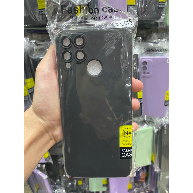 Case Realme C15 C30 C30S C31 C35 C55 Softcase Silikon Pelindung Layar / Protector Lensa Camera