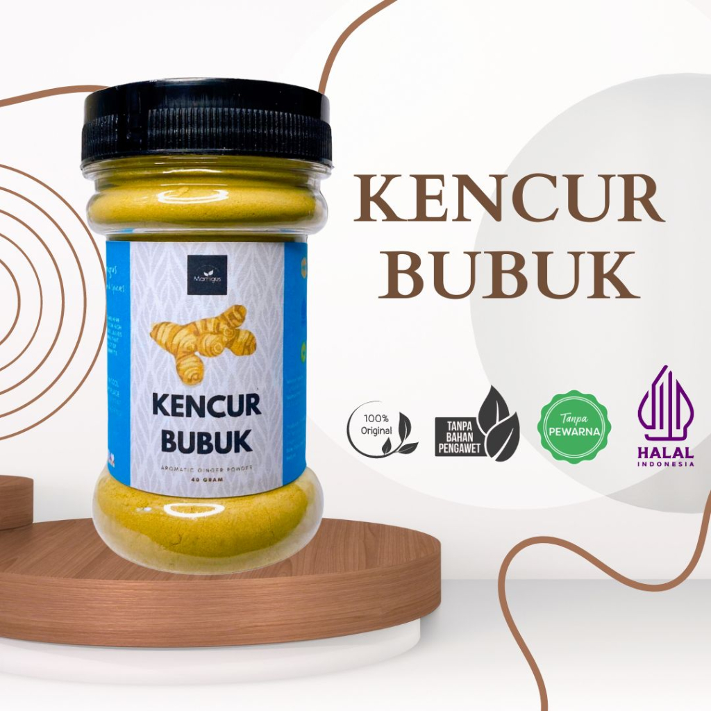 

KENCUR BUBUK / Aromatic Ginger Rempah Dapur dan Bumbu Masak Botol