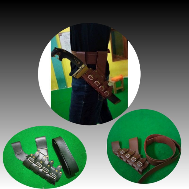 sarung golok +sabuk Pinggang