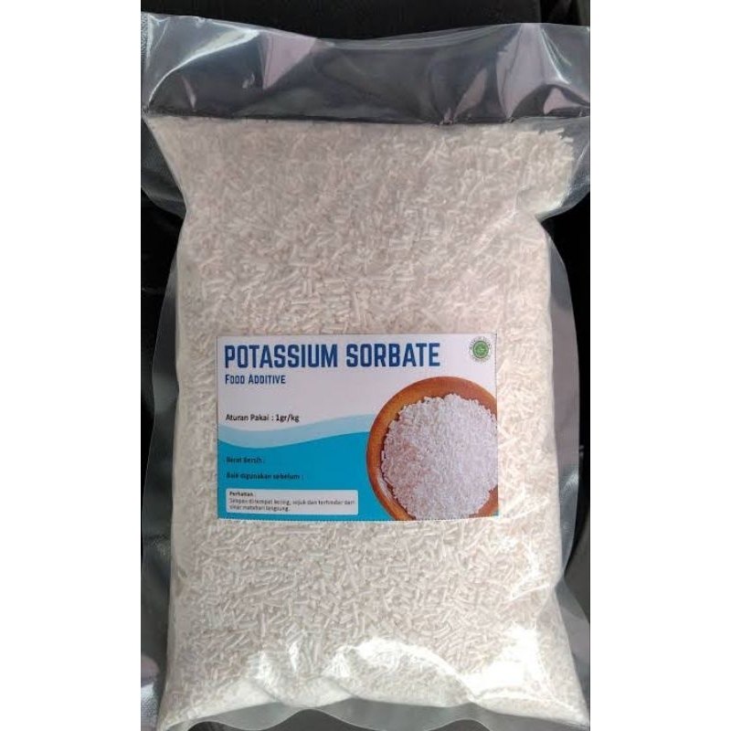 Potassium Sorbate / Pengawet Makanan / Food Grade 1kg