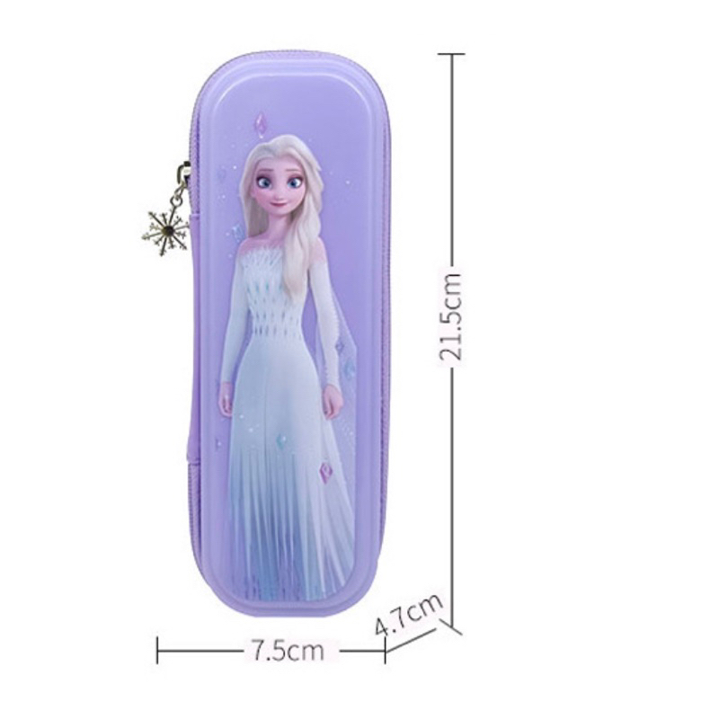 Kotak Pensil Anak Motif Super Hero Spiderman Elsa HardCase Water Proof