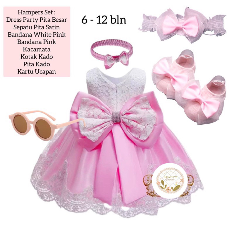 Murah !! Hampers Baby Girl New Born/ Kado Bayi/ Baju Bayi Perempuan /Baju Pesta Akikah