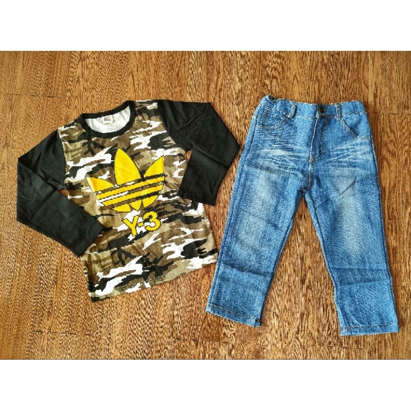 setelan baju anak cowok/one set anak cowok