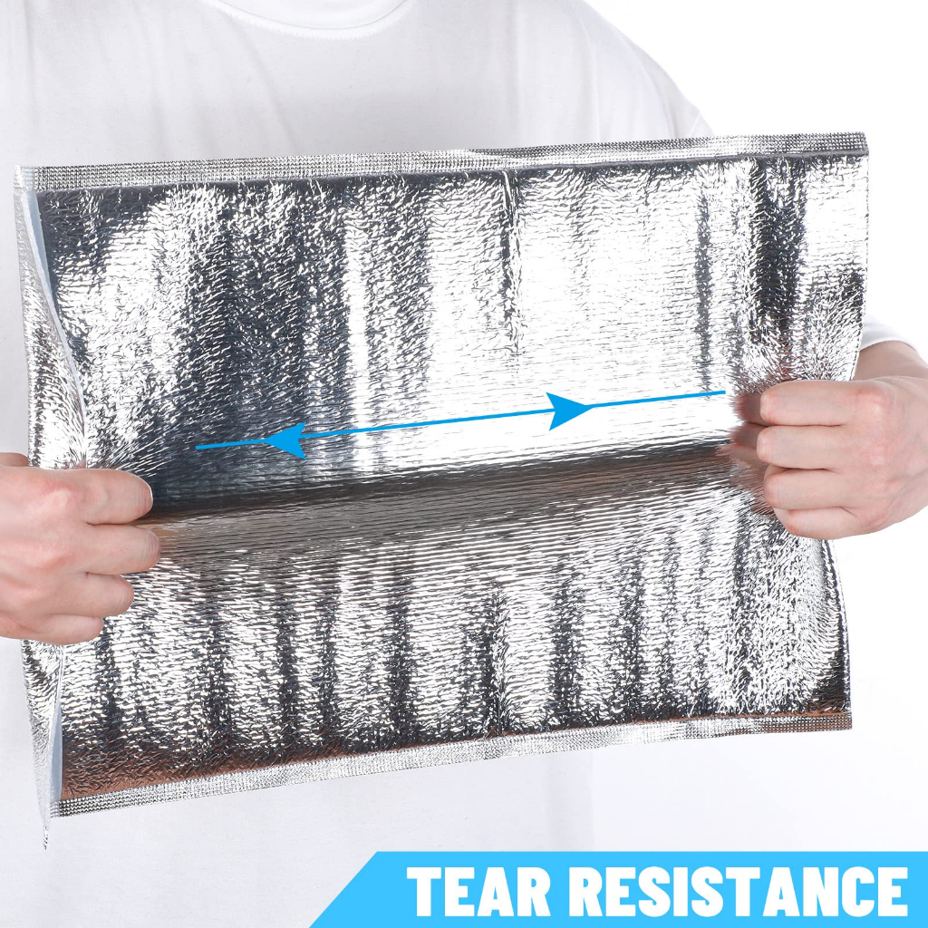 10pcs/Set Insulation Thermal Bag Insulation Pouch Thermal Pouch Packaging Tahan Suhu Panas Dingin 35x25