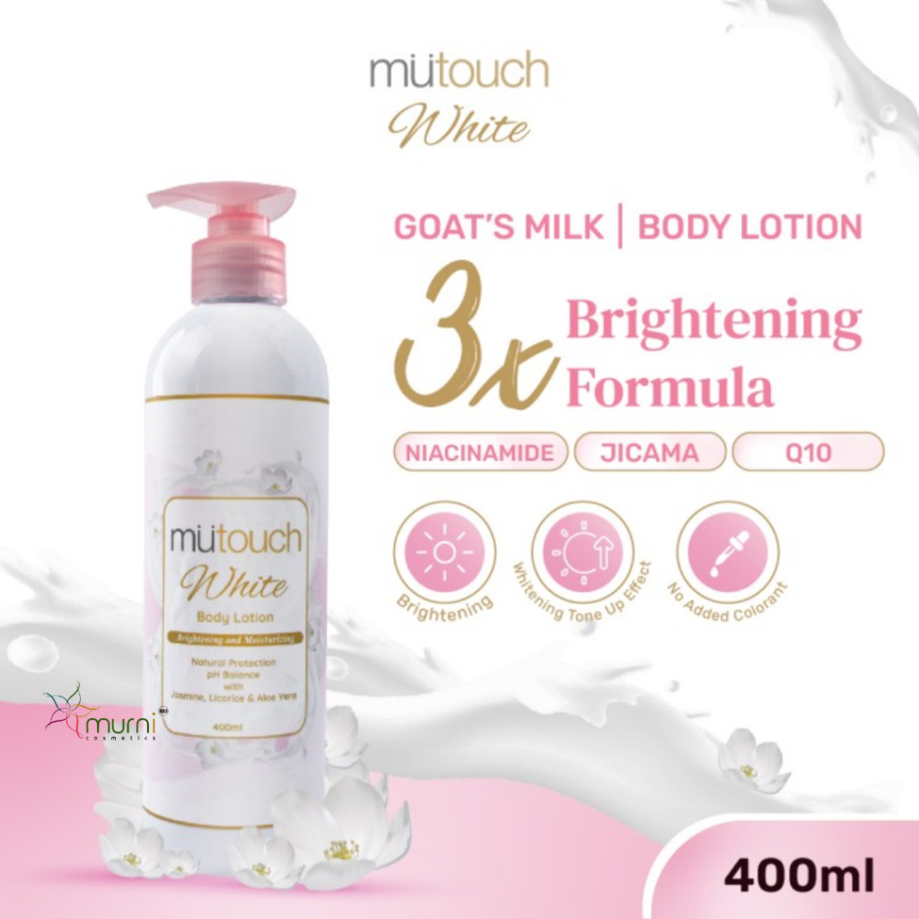 MUTOUCH WHITE BODY LOTION 400ML