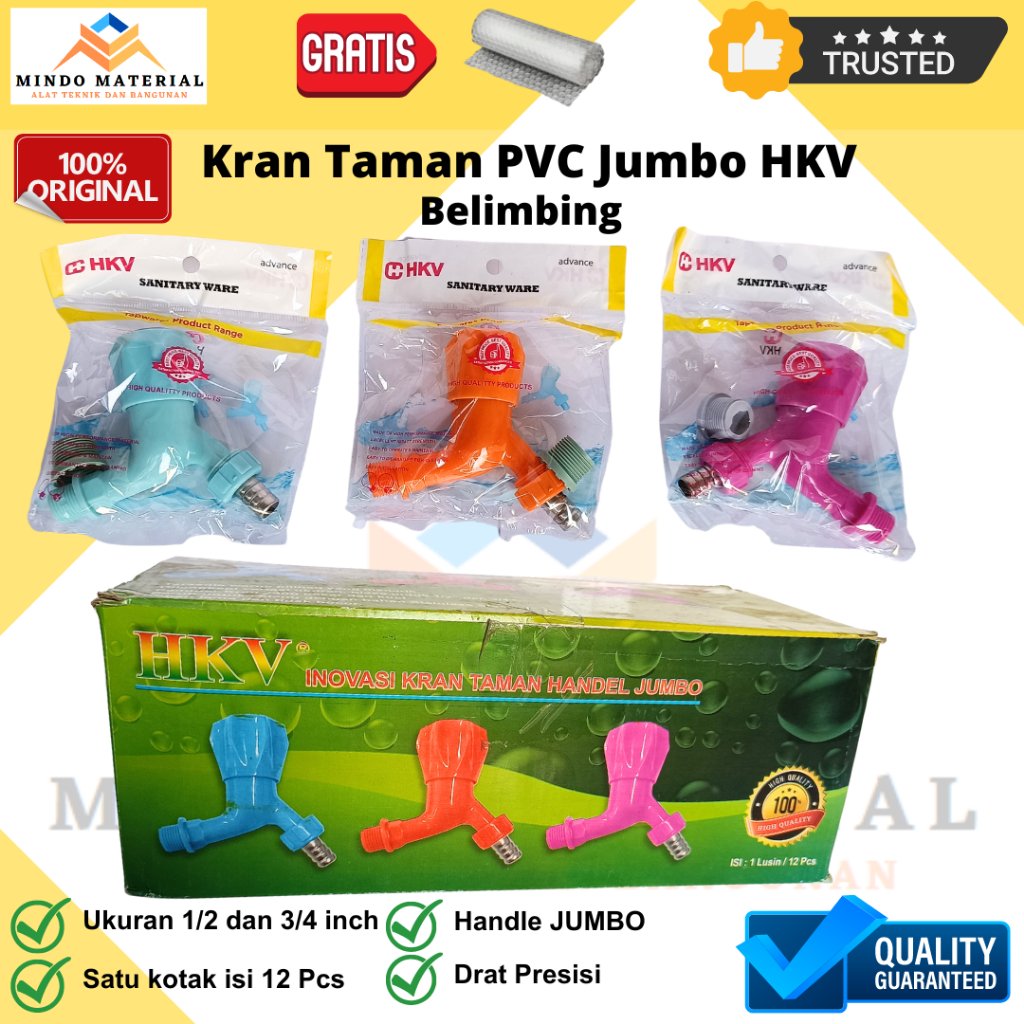 HKV Kran Air Taman Handle Belimbing Jumbo