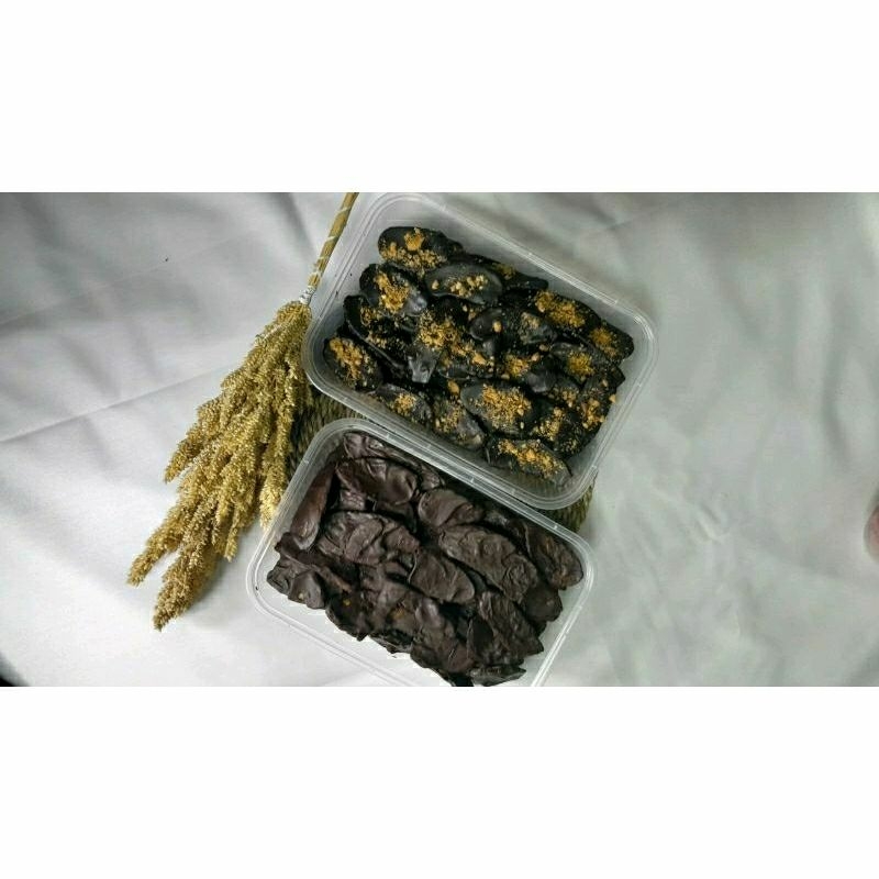 

Keripik pisang sultan coklat