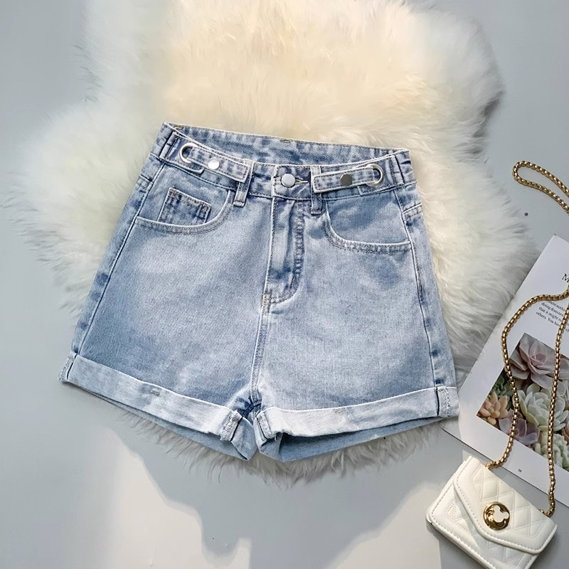 【Cewek_id】celana jeans pendek wanita highwaist short pants hot pants jeans wanita celana korean style ootd kekinian 2023