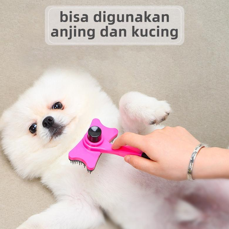 COD SM88 Sikat Sisir Bulu Kucing Anjing Kelinci Pet Groooming